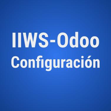 IIWS-Odoo. Configuración